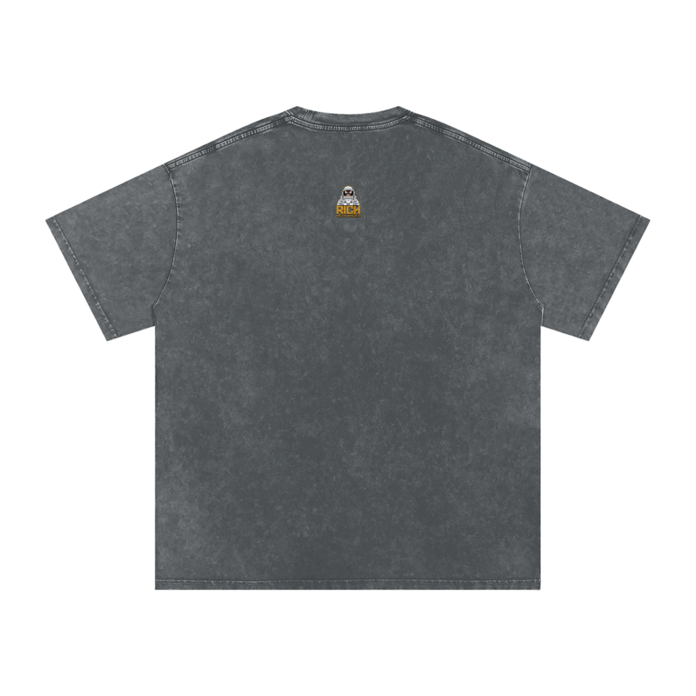 Legend Born (Pirate Grey) Snow Washed Oversized Cotton T-Shirt