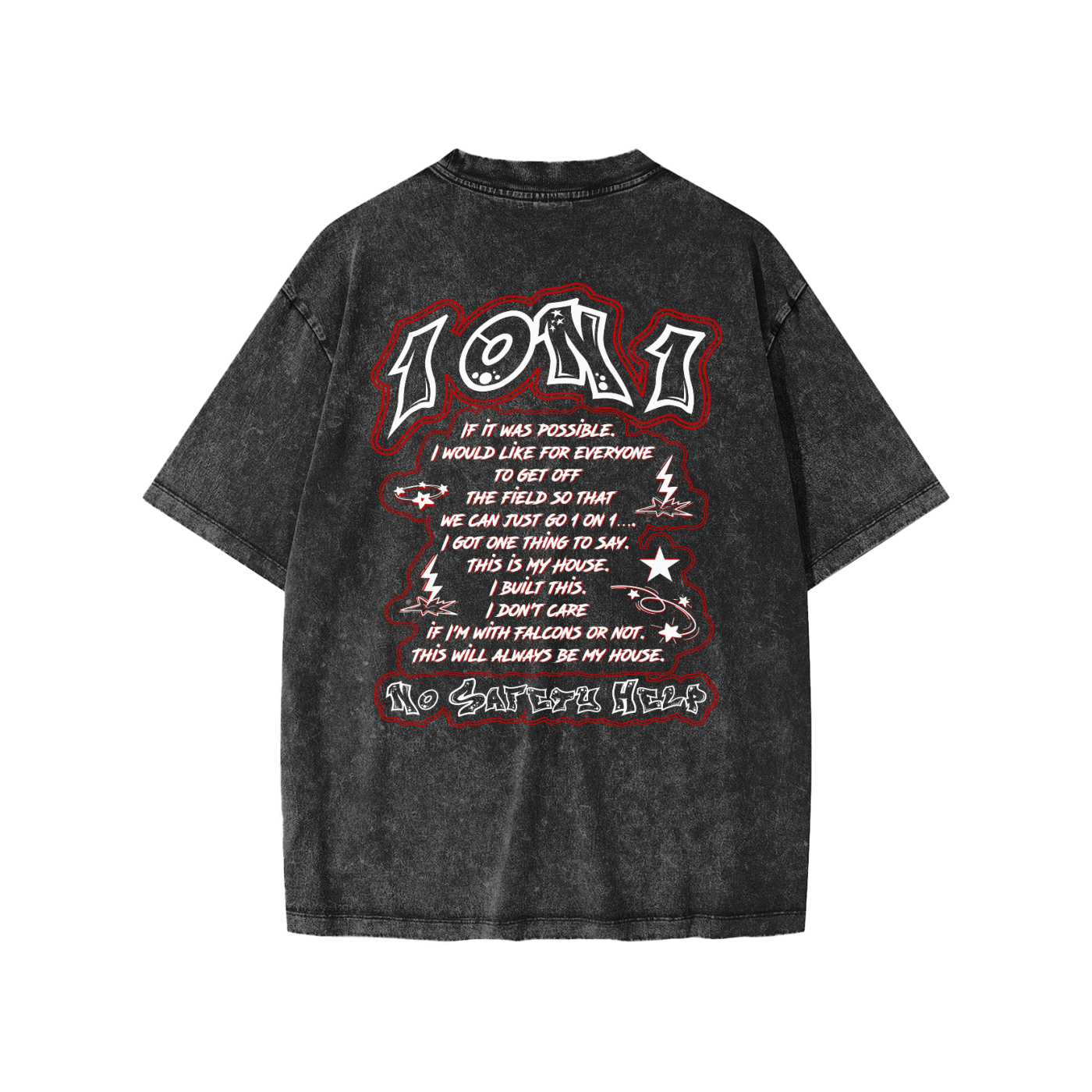 Prime 96 (Black) Snow Washed Kids' T-shirt
