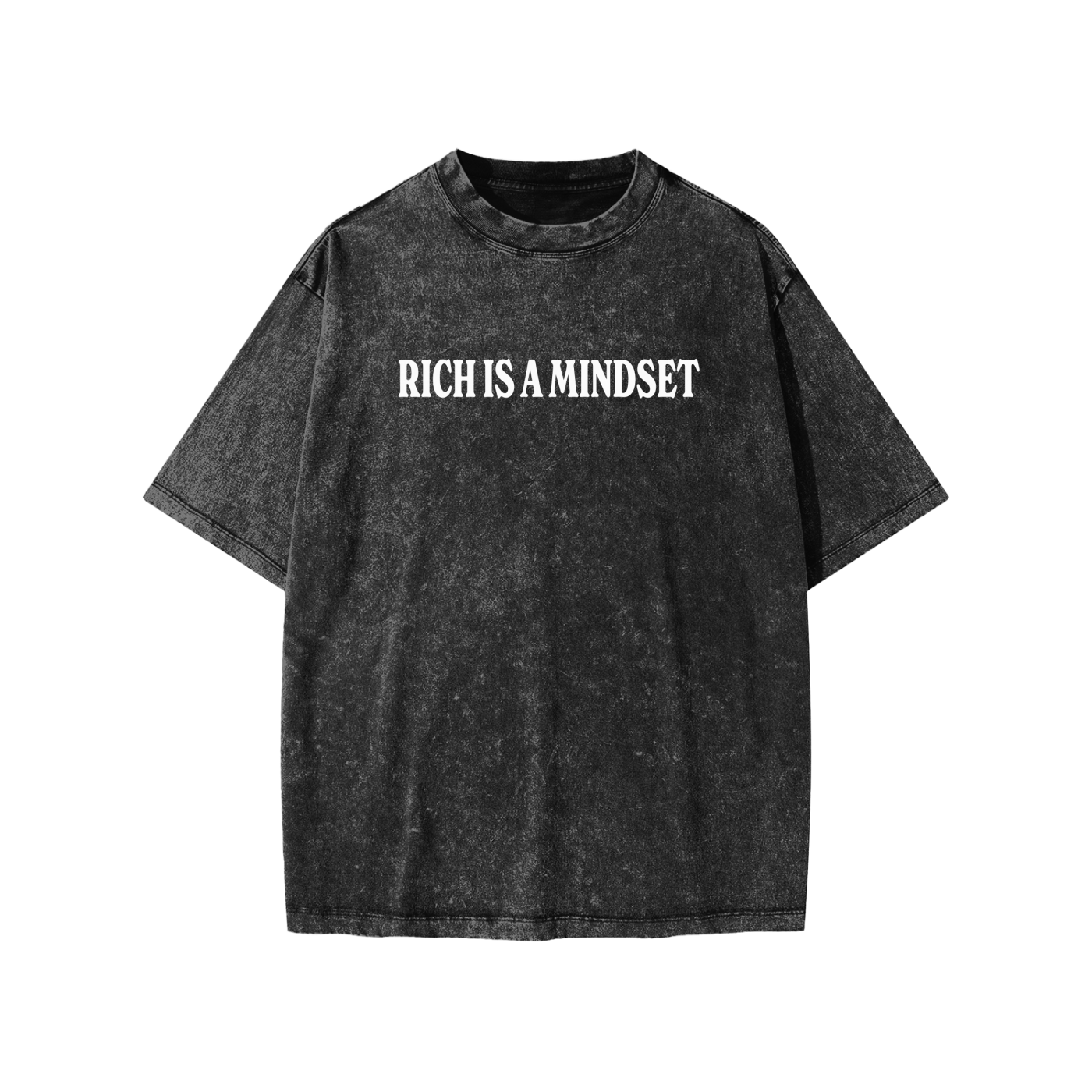 RM (Black) Kids' Washed T-shirt