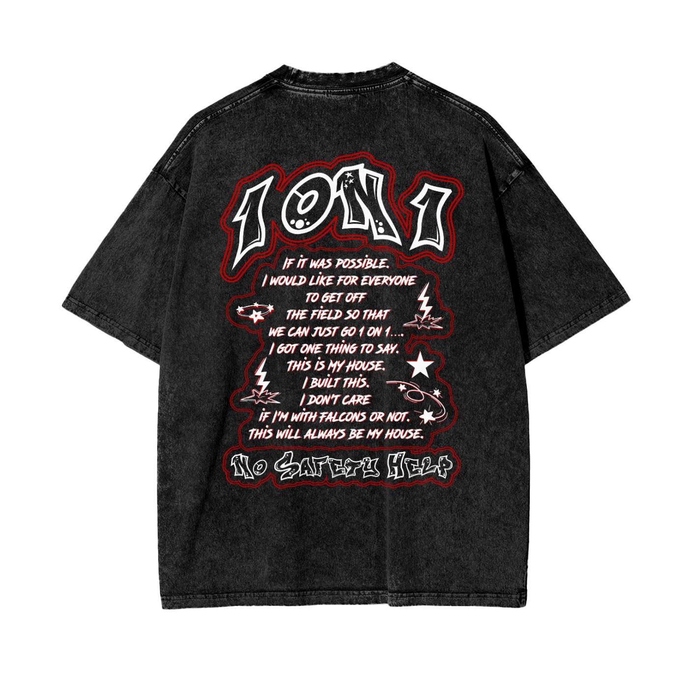 Prime ATL 96 (Black) Snow Washed T-Shirt