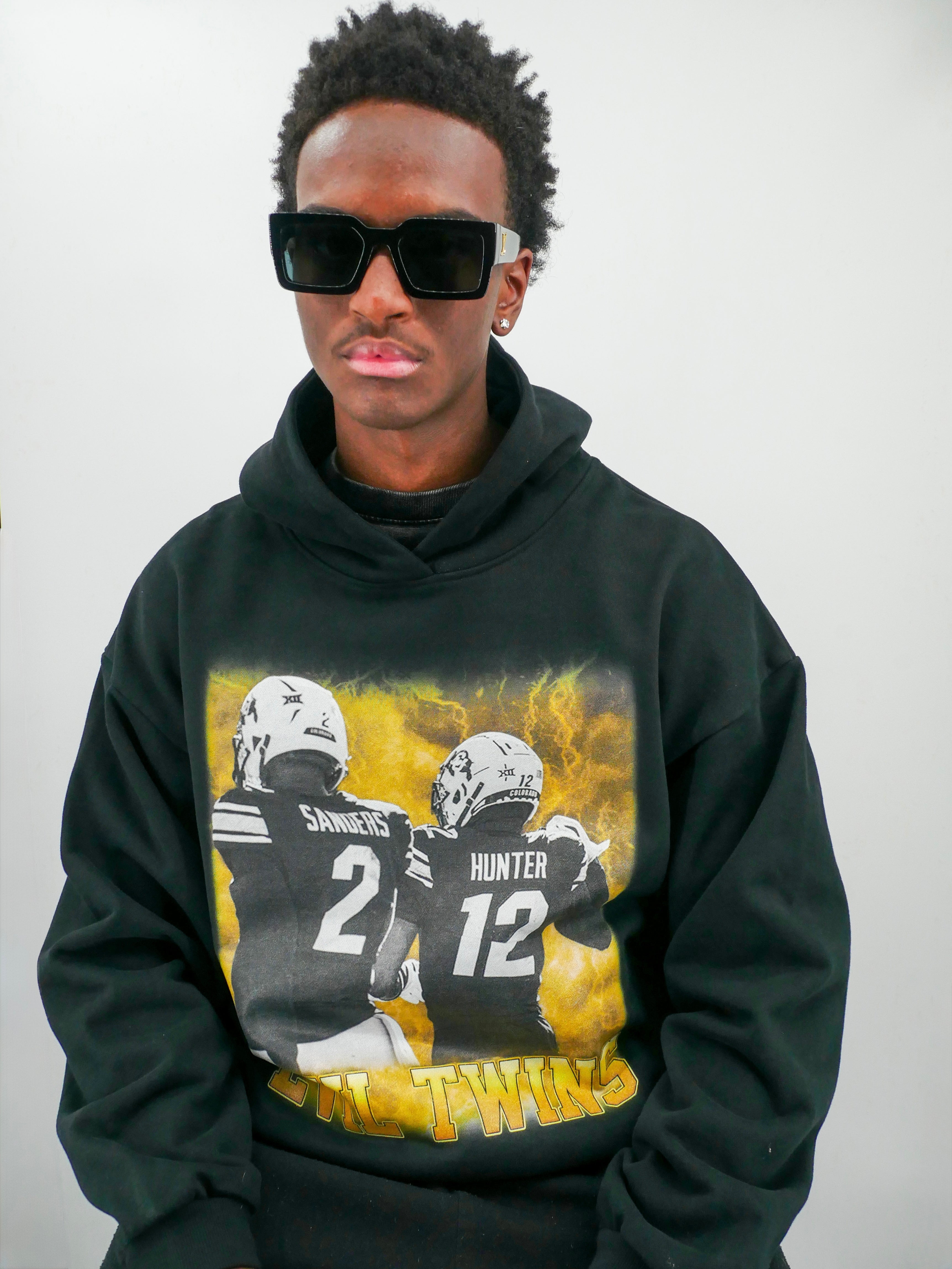 Oversize Heavyweight Hidden Pocket Fleece Hoodie - 460 GSM