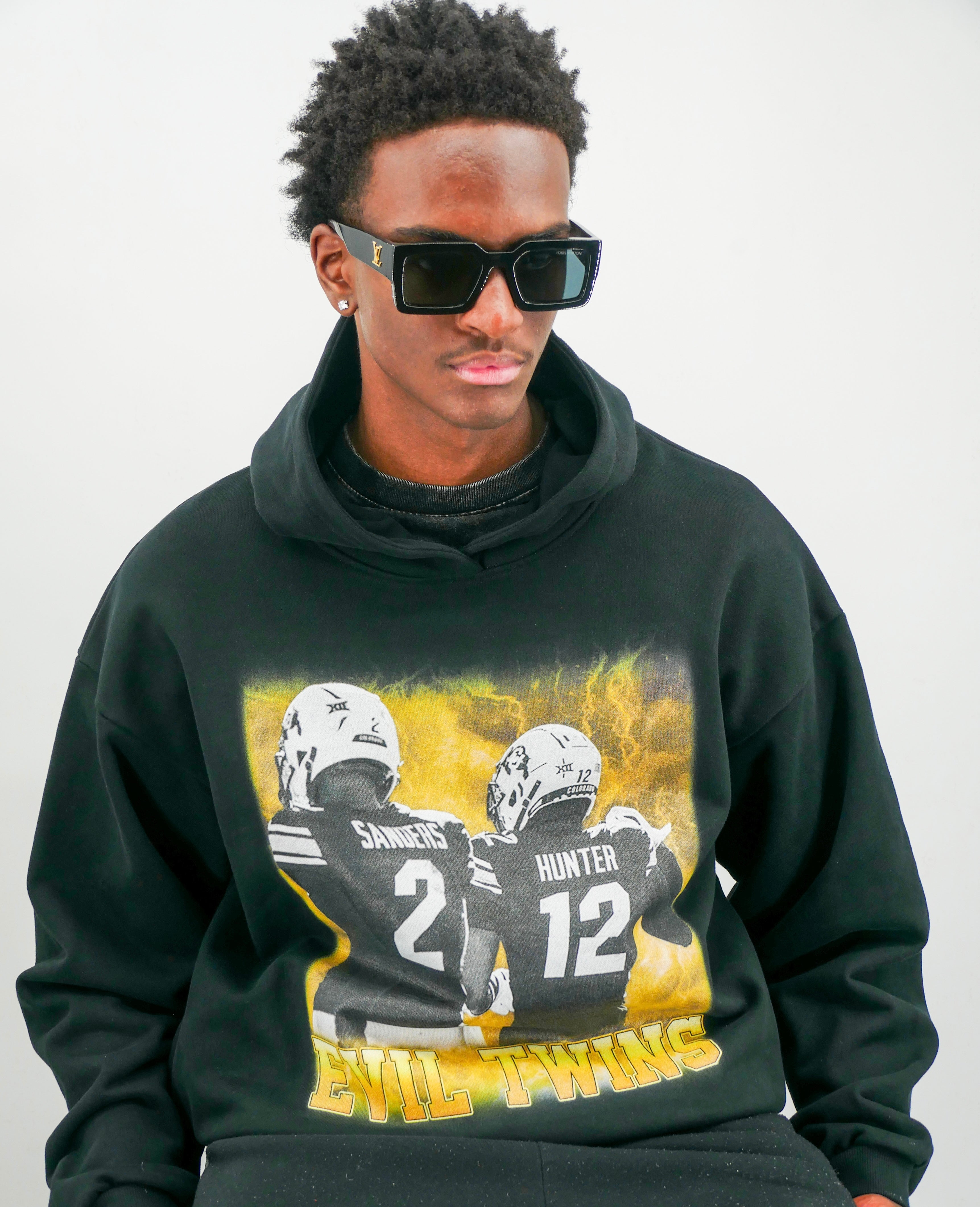 Oversize Heavyweight Hidden Pocket Fleece Hoodie - 460 GSM