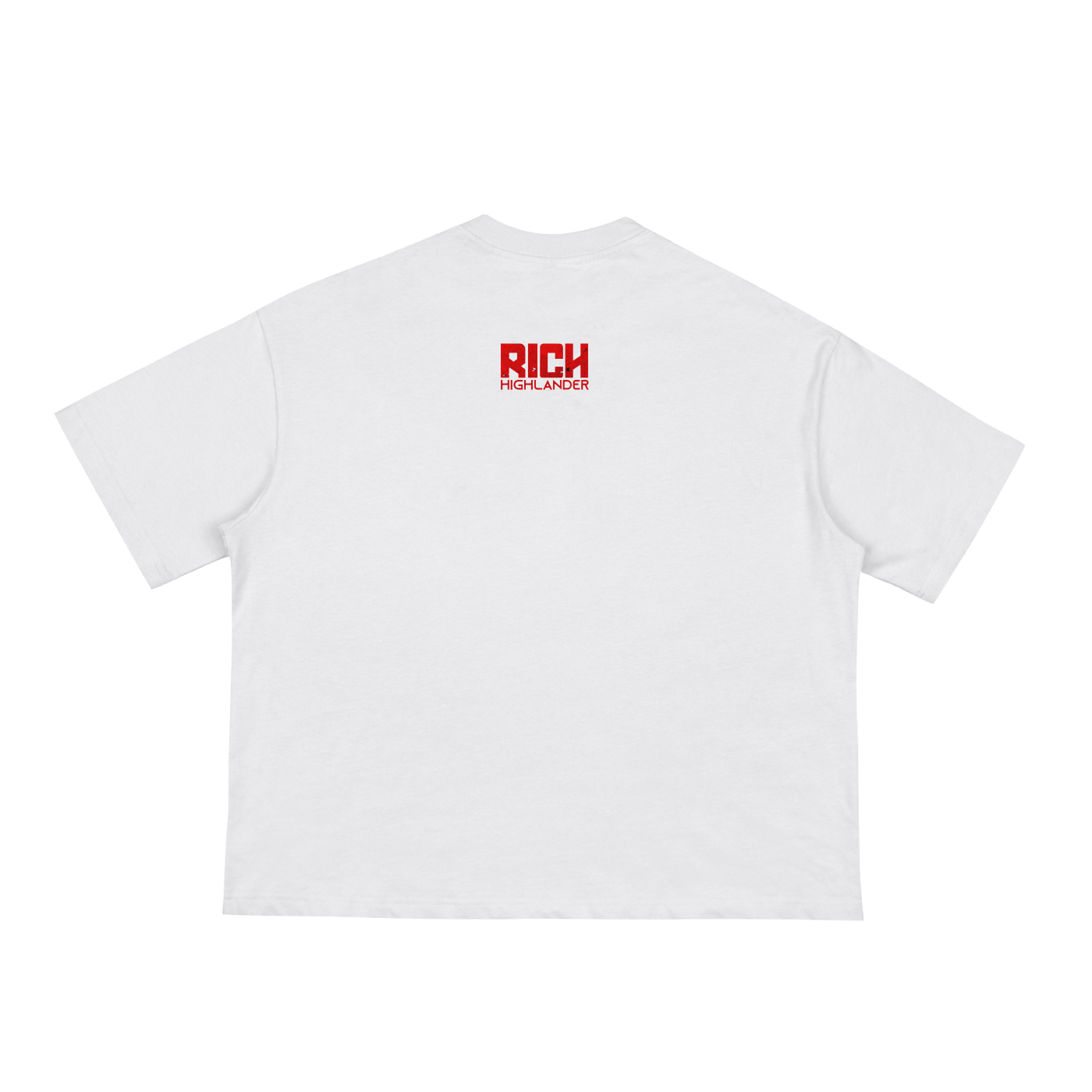 Chasin' Health & Wealth (White) Classic Boxy Tee - 230 GSM