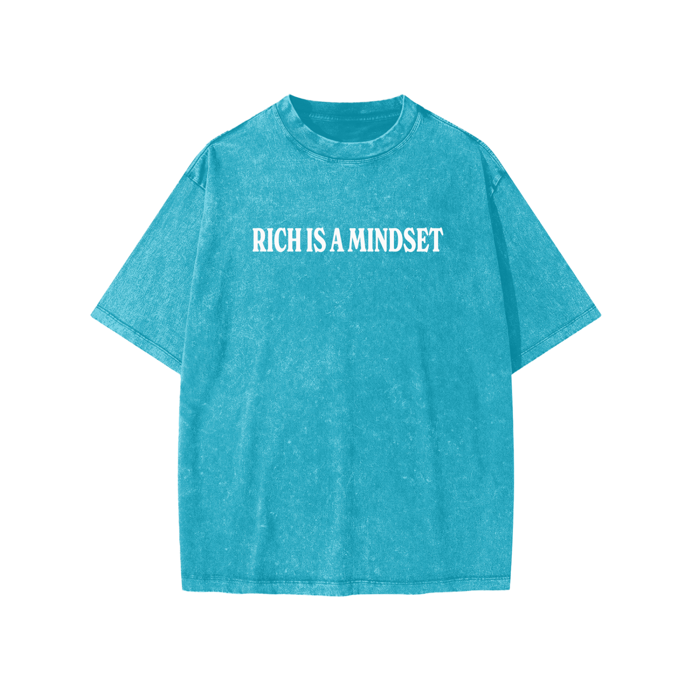 RM (Sky Blue) Kids' Washed T-shirt