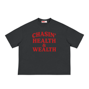 Chasin’ Health & Wealth Signature Boxy Tee
