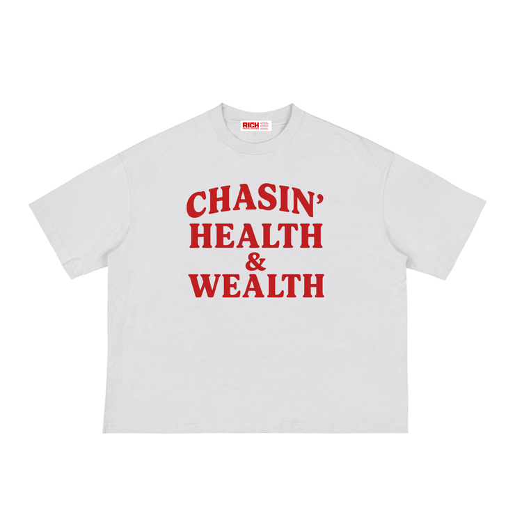Chasin’ Health & Wealth Signature Boxy Tee